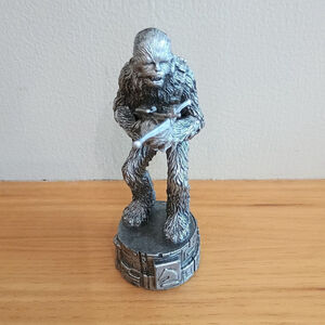 2005 Star Wars Saga Edition Chess Chewbacca Silver Replacement Figure